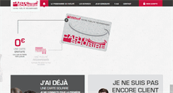 Desktop Screenshot of carte-sourire.fr